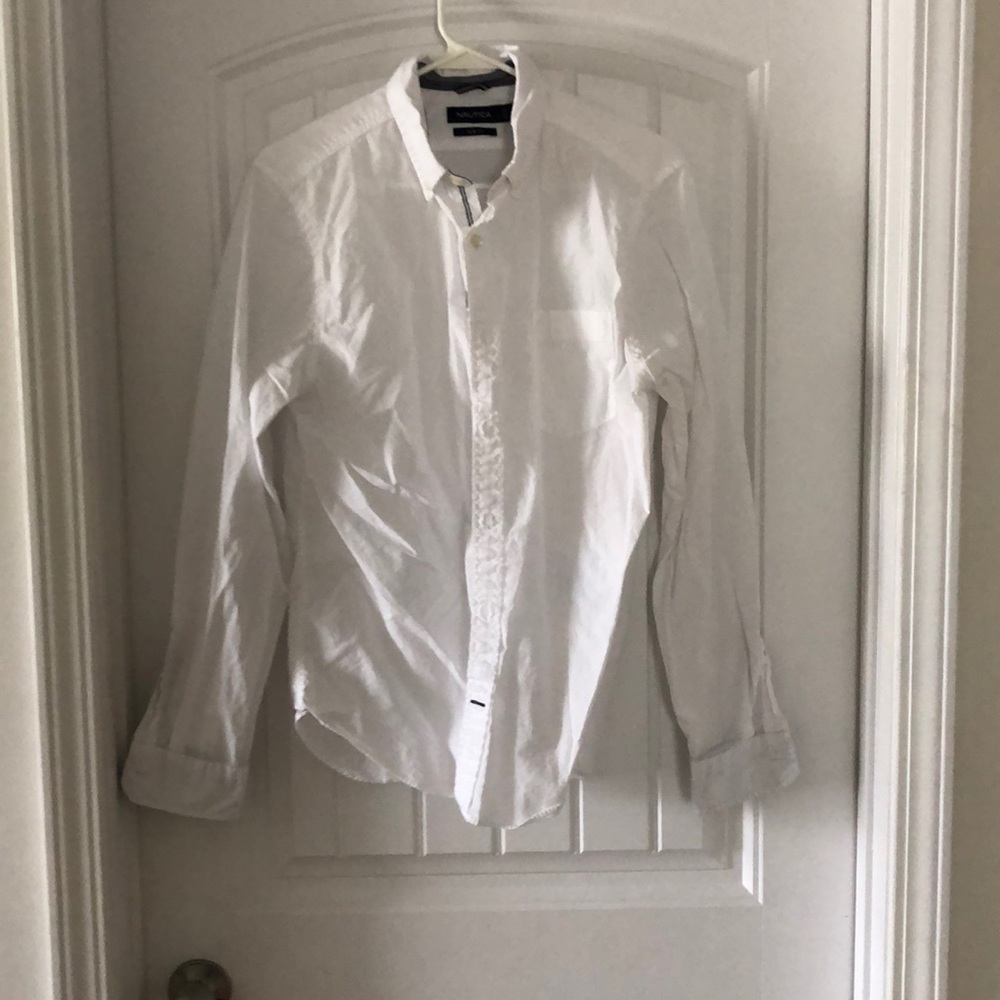 White button up